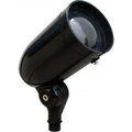 Dabmar Lighting 7W & 120V PAR20 3 LEDs Fiberglass Hooded Spot Light Black FG-LED22-B